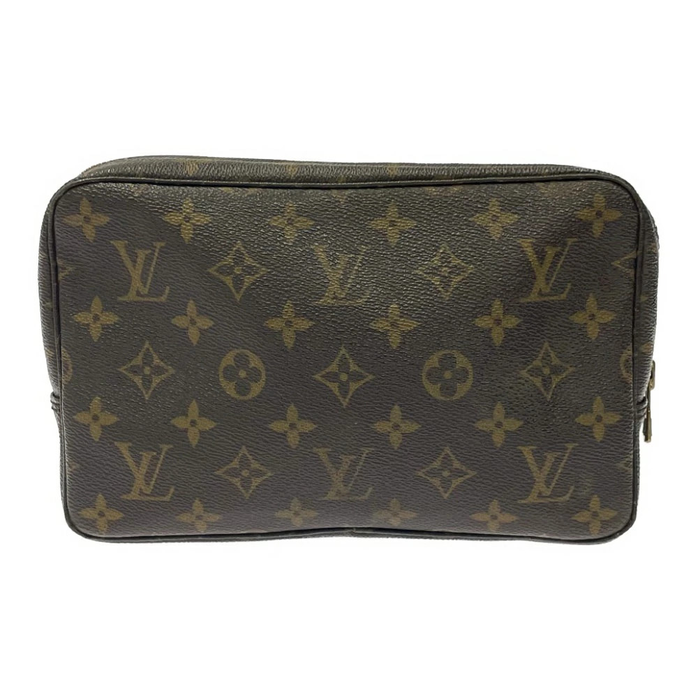 LOUIS VUITTON Monogram Troussard Toilette Brown Shoulder Bag